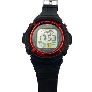 Cruise Club Digital Multi Function Water Resistant Men's Watch Adjustable Band